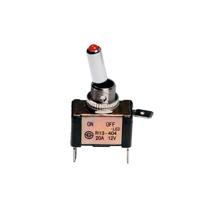 Przełącznik włącznik podświetlany 12V 24V 20 AMP