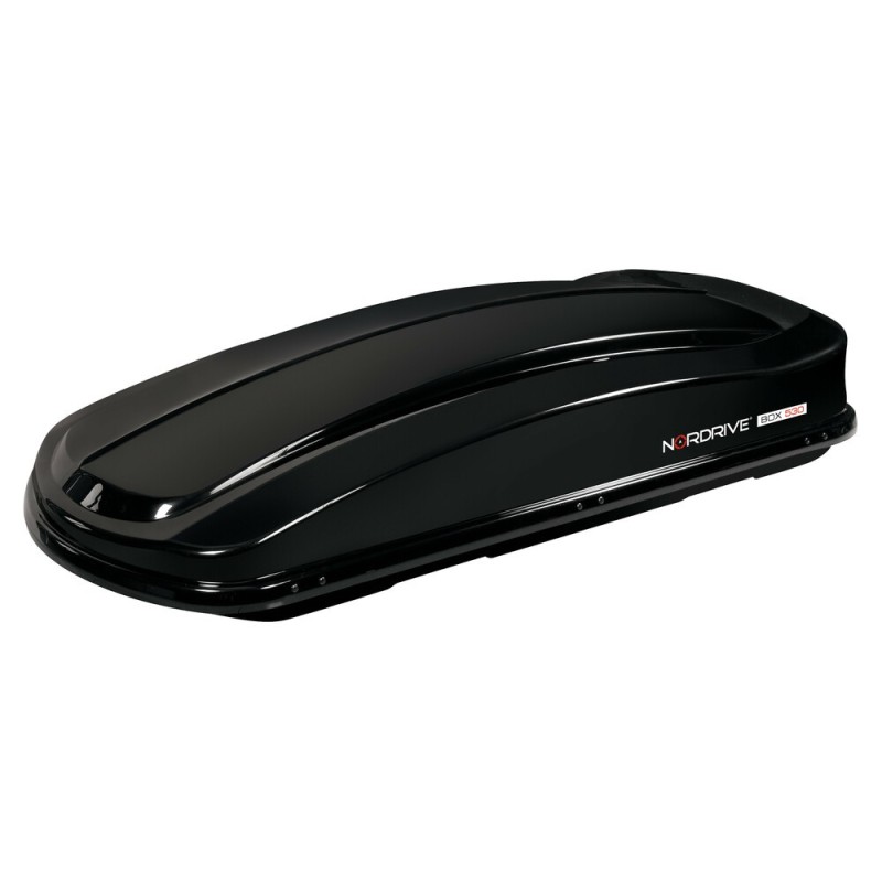 Box dachowy ABS 530 litrów Czarny NORDRIVE