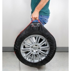 Zestaw 4 pokrowców na opony Wrap Basic - L - 13"-19"