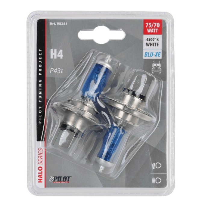 Żarówki H4 24V 70/75W P43t Blu-Xe halogen blister