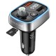 Transmiter FM BOROFONE Bluetooth 2x USB MICROSD - QC 3.0 18W 2,4A CZARNY