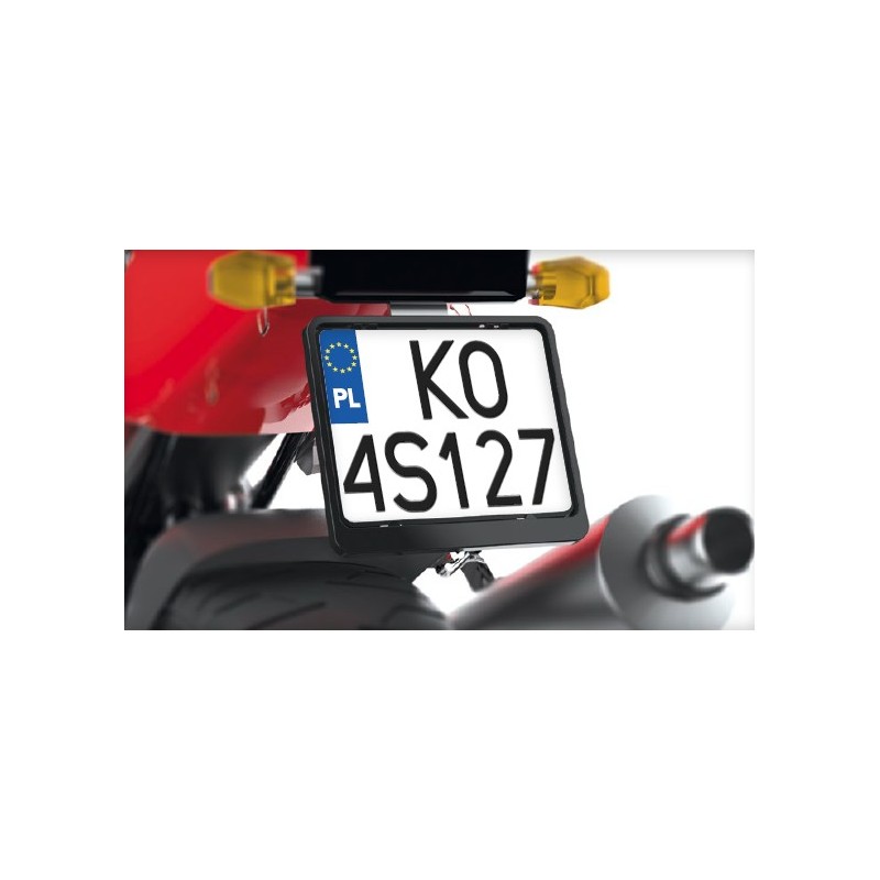 Ramka motocyklowa DACAR MOTORBIKE CZARNA