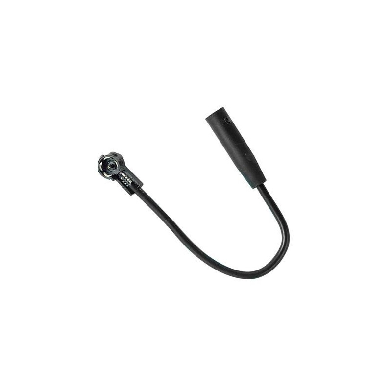 Adapter antenowy DIN żeński - ISO męski - 15 cm