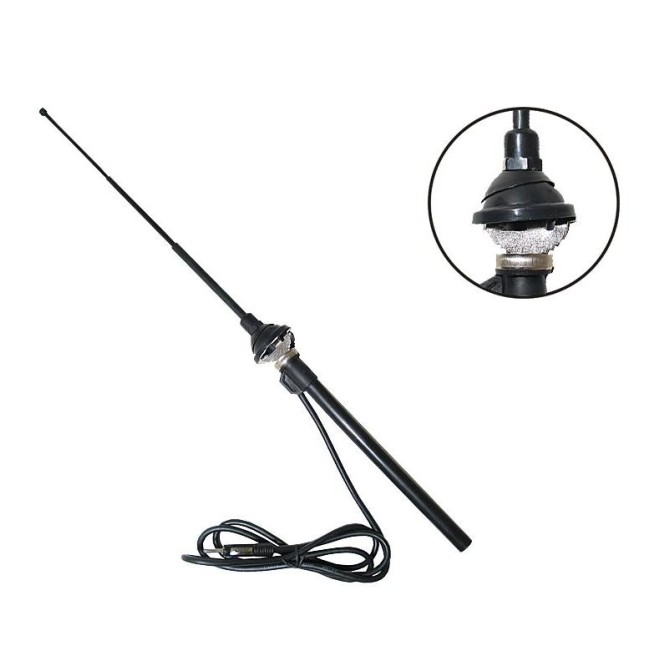 Antena teleskopowa czarna99cm
