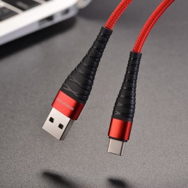 Kabel do ładowania Borofone USB - USB-C 5A 100cm