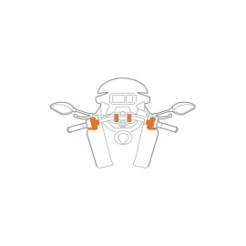 Mocowanie Etui kierownicy na śrubę 6mm OPTICASE