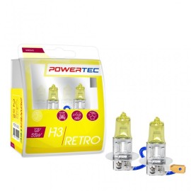 Żarówki Powertec Retro H3 12V DUO