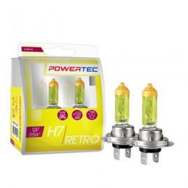 Żarówki Powertec Retro H7 12V DUO