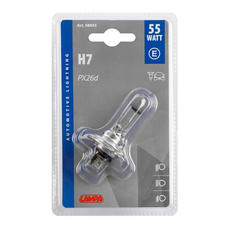 zarowka H7 55W kartonik LAMPA
