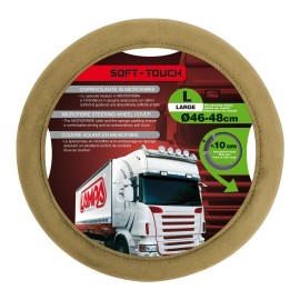Pokrowiec kierownicy 46-48 L Soft Touch Beige