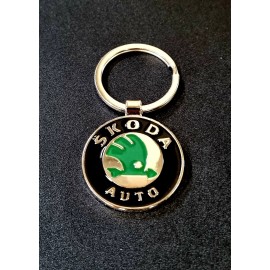 Brelok stalowy Skoda
