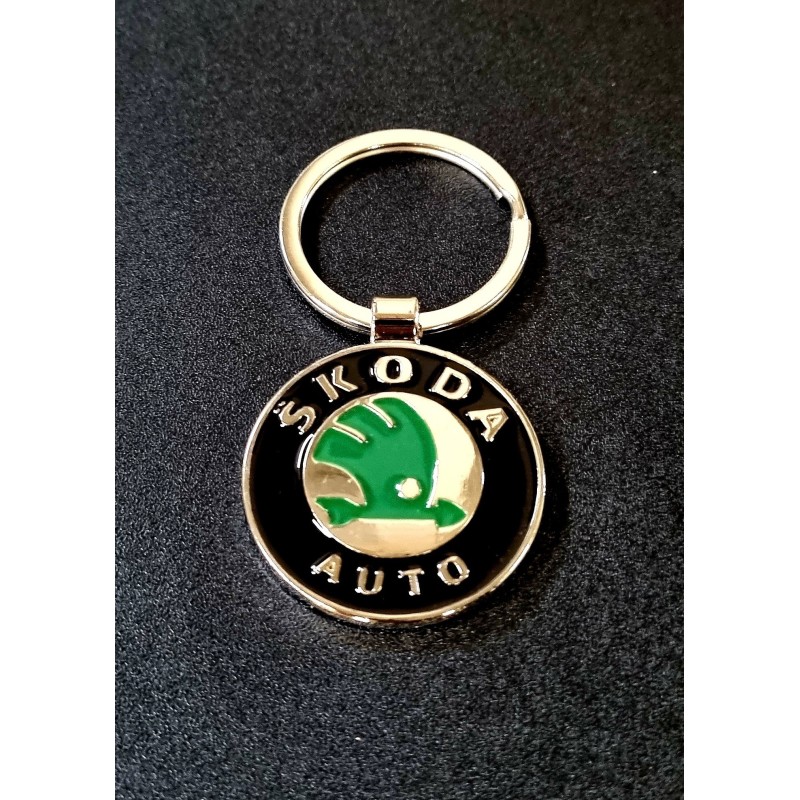 Brelok stalowy Skoda