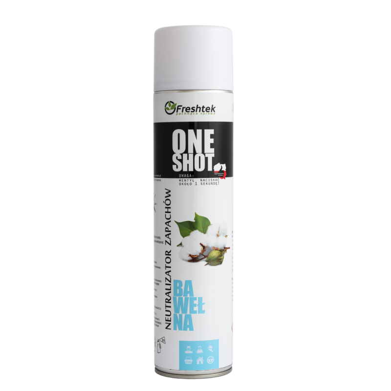 ONE SHOT neutralizator Bawełna 600 ml