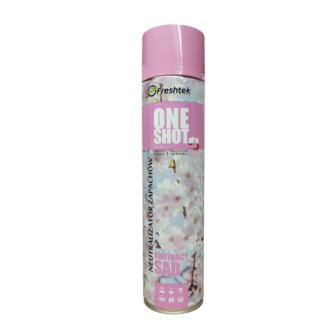 ONE SHOT neutralizator Kwitnący sad 600 ml