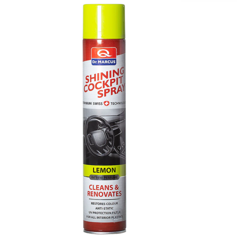NABŁYSZCZAJĄCY SPRAY DO KOKPITU DR. MARCUS PLAK LEMON
