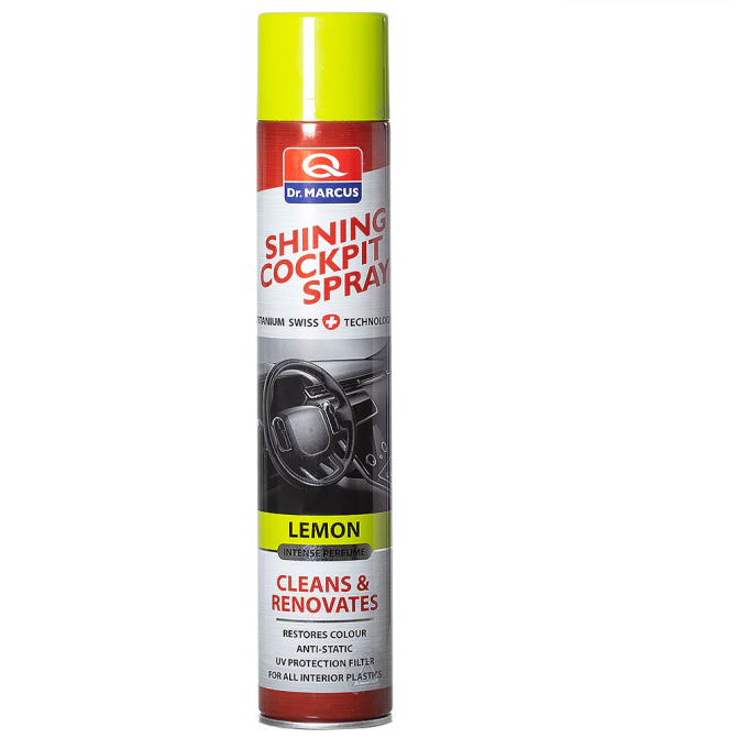 NABŁYSZCZAJĄCY SPRAY DO KOKPITU DR. MARCUS PLAK LEMON