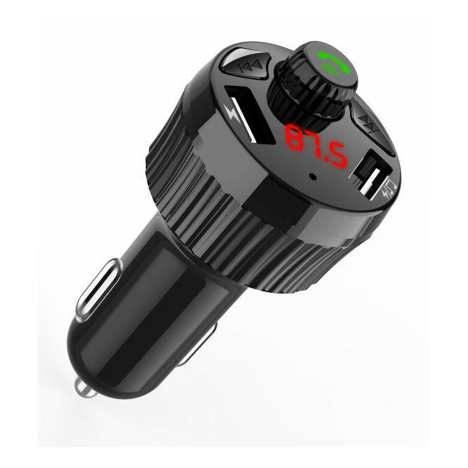 TRANSMITER z ładowowarką USB, ZESTAW GŁOŚNOMÓWIĄCY