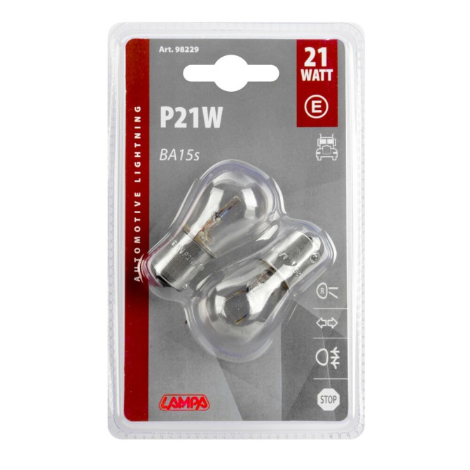 Żarówka P21W 24V BA15s