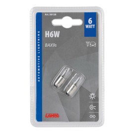 Żarówka H6W 12W BAX9s 2 sztuk
