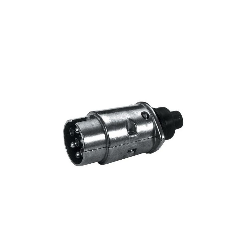 Wtyk przyczepki 12V 7 pin aluminium