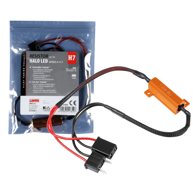 Canbus rezystor opornik HALOLED H7 9-32V