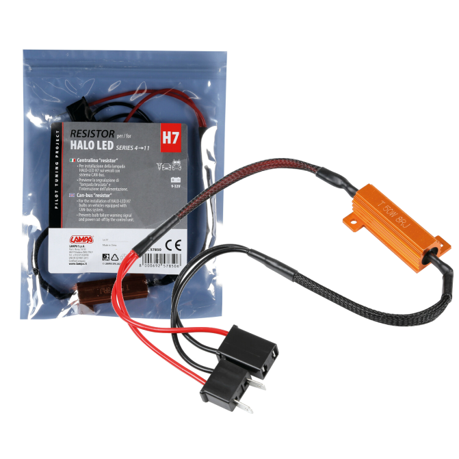 Canbus rezystor opornik HALOLED H7 9-32V