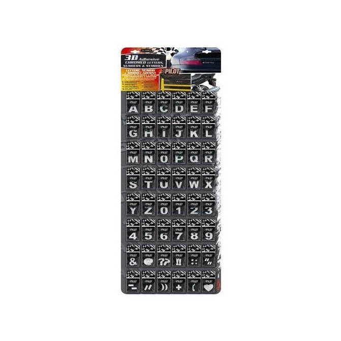 Literka DECO Tablica 480 szt w zestawie 28mm