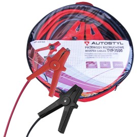 Przewody rozruchowe 25mm X 6M 12-24V TYP 1500A