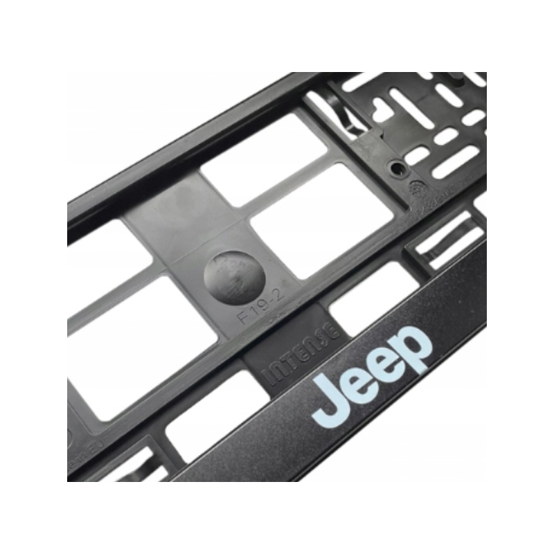 RAMKA POD TABLICĘ REJESTRACYJNĄ 3D JEEP