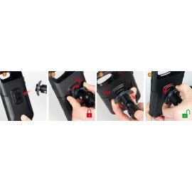 Mocowanie Etui kierownicy paskiem OPTICASE 15-40mm