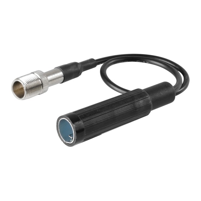 Adapter antenowy DIN żeński - męski M10 - 19 cm