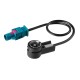 Adapter antenowy DIN męski - męski FAKRA - 19 cm
