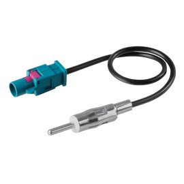 Adapter antenowy FAKRA męski - DIN męski - 19 cm