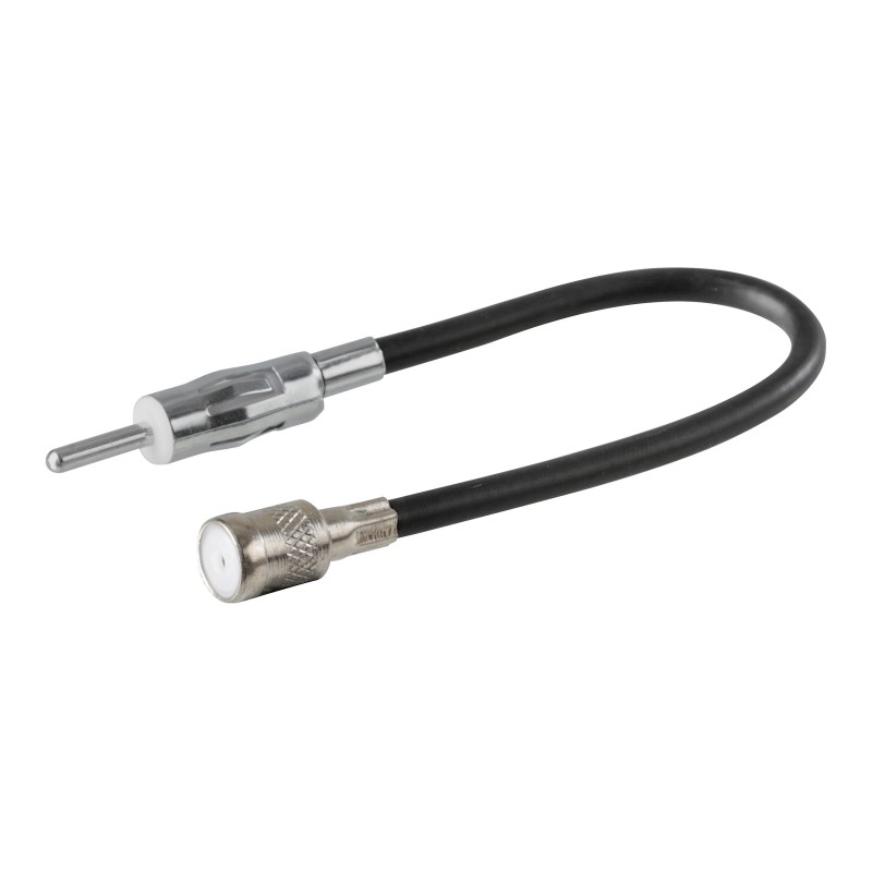 Adapter antenowy ISO żeński - DIN męski - 19 cm