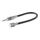 Adapter antenowy ISO żeński - DIN męski - 19 cm