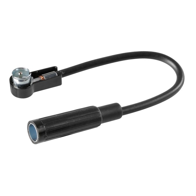 Adapter antenowy DIN żeński - ISO męski - 19 cm