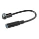 Adapter antenowy DIN żeński - ISO męski - 19 cm