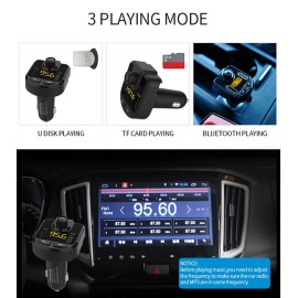 Transmiter BT-10 + ladowarka 3.4A