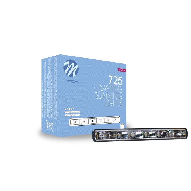 Światła jazdy dziennej 6 LED - OSRAM 12V