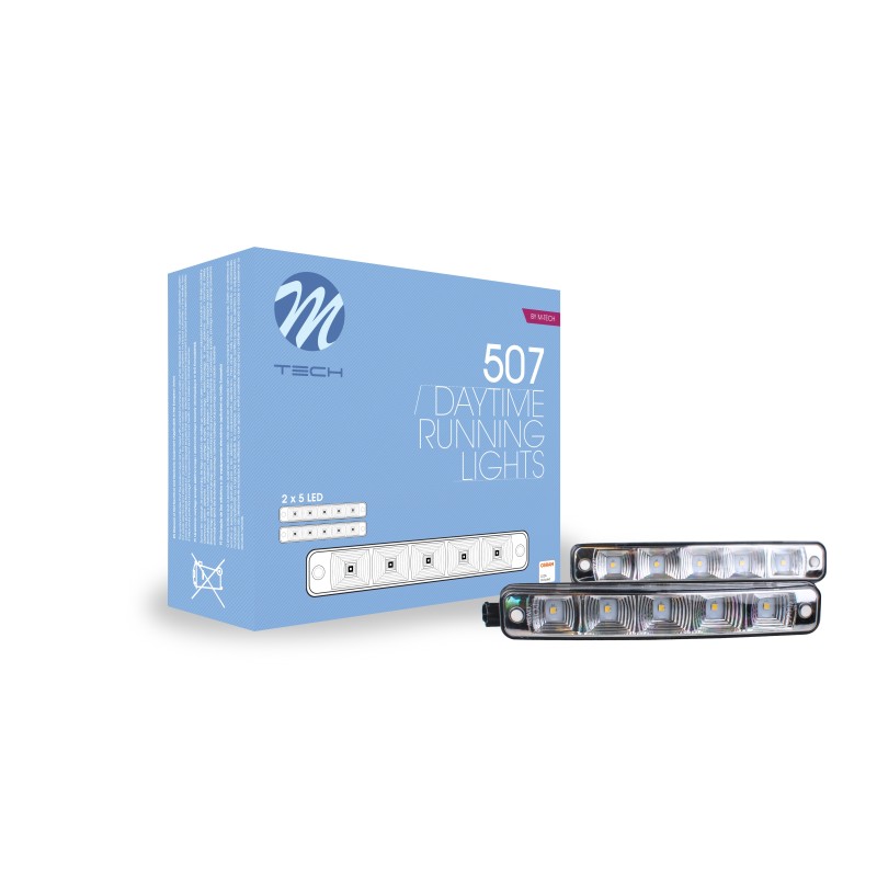 Światła jazdy dziennej 5 LED - OSRAM 12V