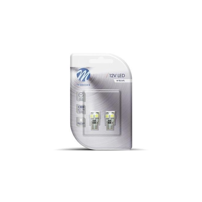 Dioda W5W 4 SMD T10 12V płaska