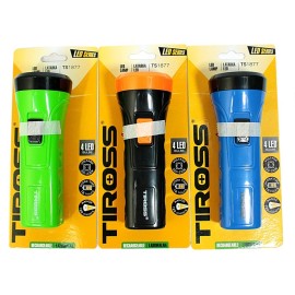Latarka  220V AKU 4LED TIROSS TS-1122