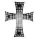 KRZYŻ  SMD 200 x 250 mm BIAŁY