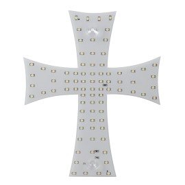 KRZYŻ  SMD 200 x 250 mm BIAŁY