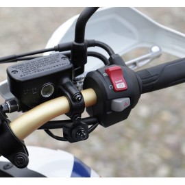 Włącznik  ON/OFF do motoru Aluminium 12V wodoodporny