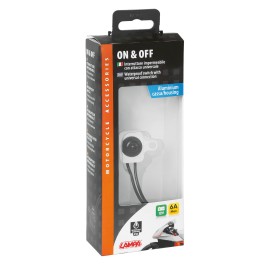Włącznik  ON/OFF do motoru Aluminium 12V wodoodporny