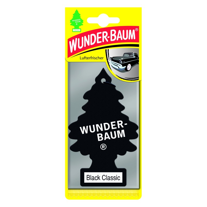 Choinka zapach Wunder-Baum Czarna Klasyka