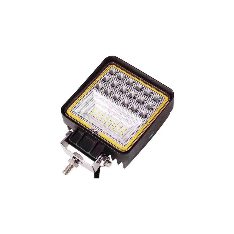 Lampa robocza ledowa 42 LED kwadratowa 3 funkcje