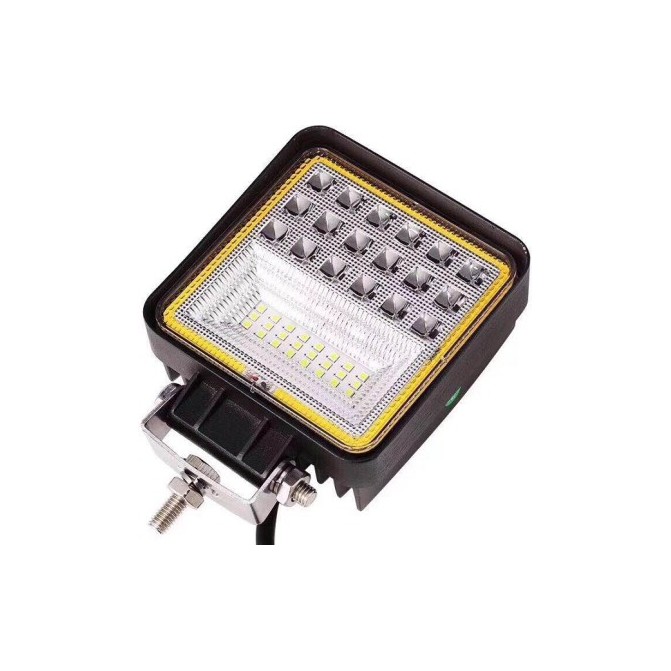 Lampa robocza ledowa 42 LED kwadratowa 3 funkcje