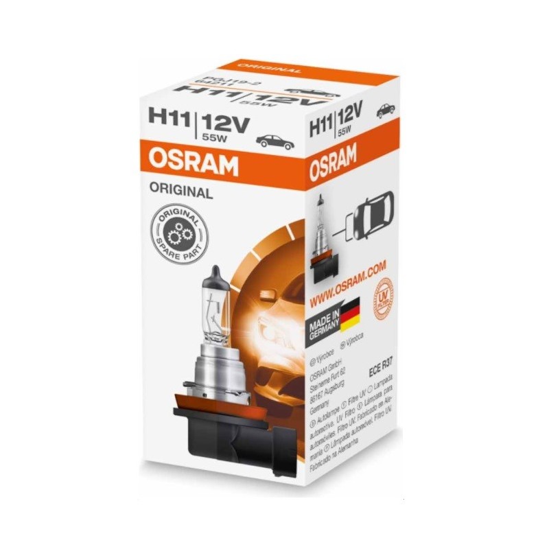 Żarówka OSRAM H11 55W 12V ORGINAL kartonik